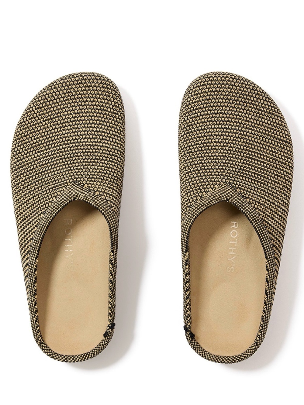 Brand New in Box: Rothy’s The Casual Clog in Toffee Raffia-Knit Size 8